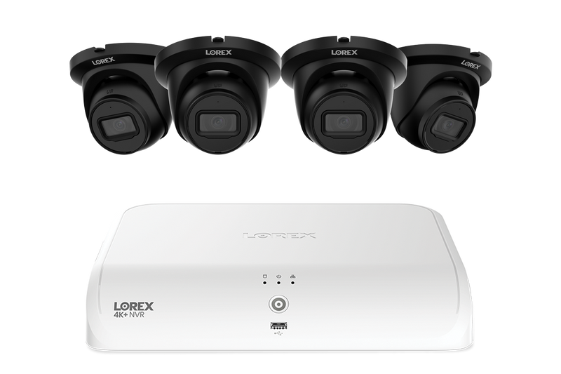 Lorex Fusion Series 4K+ 16 Channel (8 Wired + 8 Fusion Wi-Fi) 2TB Wired System with A14 Wired 2K IP Turret Cameras