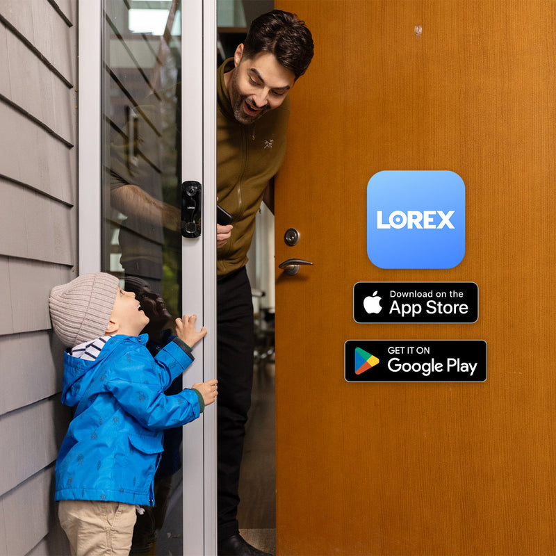 Lorex 4K Wireless Video Doorbell (Battery-Operated)