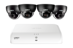 Lorex Fusion Series 4K+ 16 Channel (8 Wired + 8 Fusion Wi-Fi) 2TB Wired System with A10 Wired 4K IP Turret Cameras