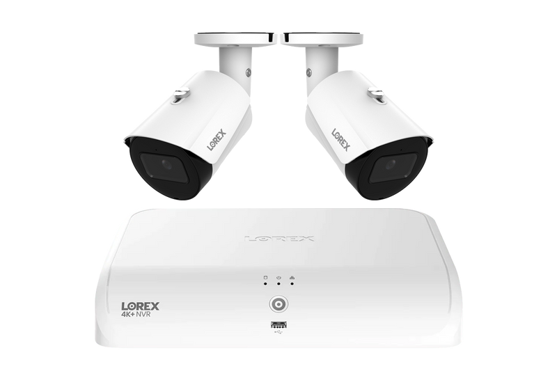 Lorex Fusion Series 4K 16 Camera Capable (8 Wired + 8 Fusion Wi-Fi) 2TB Wired System with A14 IP Bullet Cameras