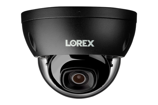 Lorex 4K IP Wired Dome Security Camera with Listen-In Audio and IK10 Vandal Proof Rating