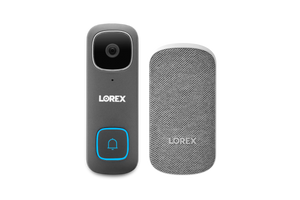 Lorex 1080p Wi-Fi Video Doorbell (Wired) with Wi-Fi Chimebox (32GB)