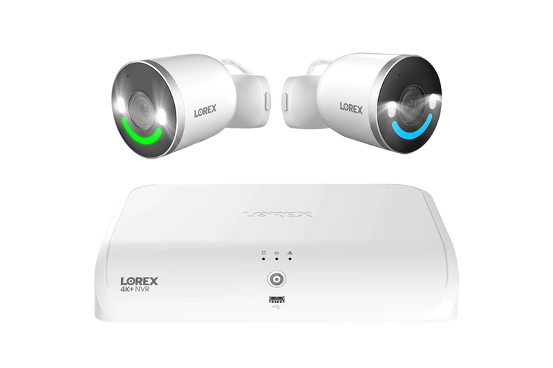 Lorex Fusion Series 4K+ 16 Channel (8 Wired + 8 Fusion Wi-Fi) 2TB Wired System with Spotlight Indoor/Outdoor Cameras - White 2