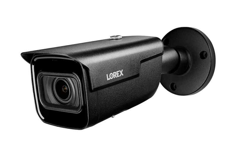 Lorex 4K (32 Camera Capable) 8TB Wired NVR System with Nocturnal 3 Smart IP Bullet Cameras Featuring Motorized Varifocal Lens and 30FPS Recording