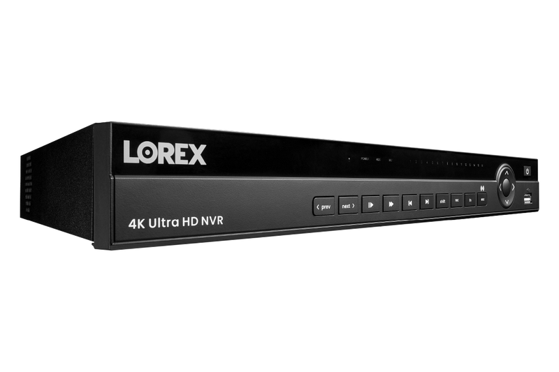 Lorex Elite Series NVR with N4 (Nocturnal Series) IP Bullet Cameras - 4K 32-Channel 8TB Wired System