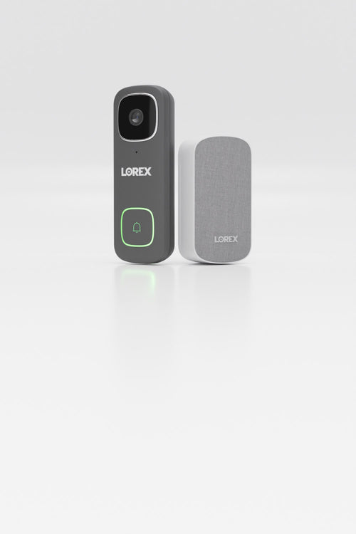 Lorex 1080p Wi-Fi Video Doorbell (Wired) with Wi-Fi Chimebox (32GB)