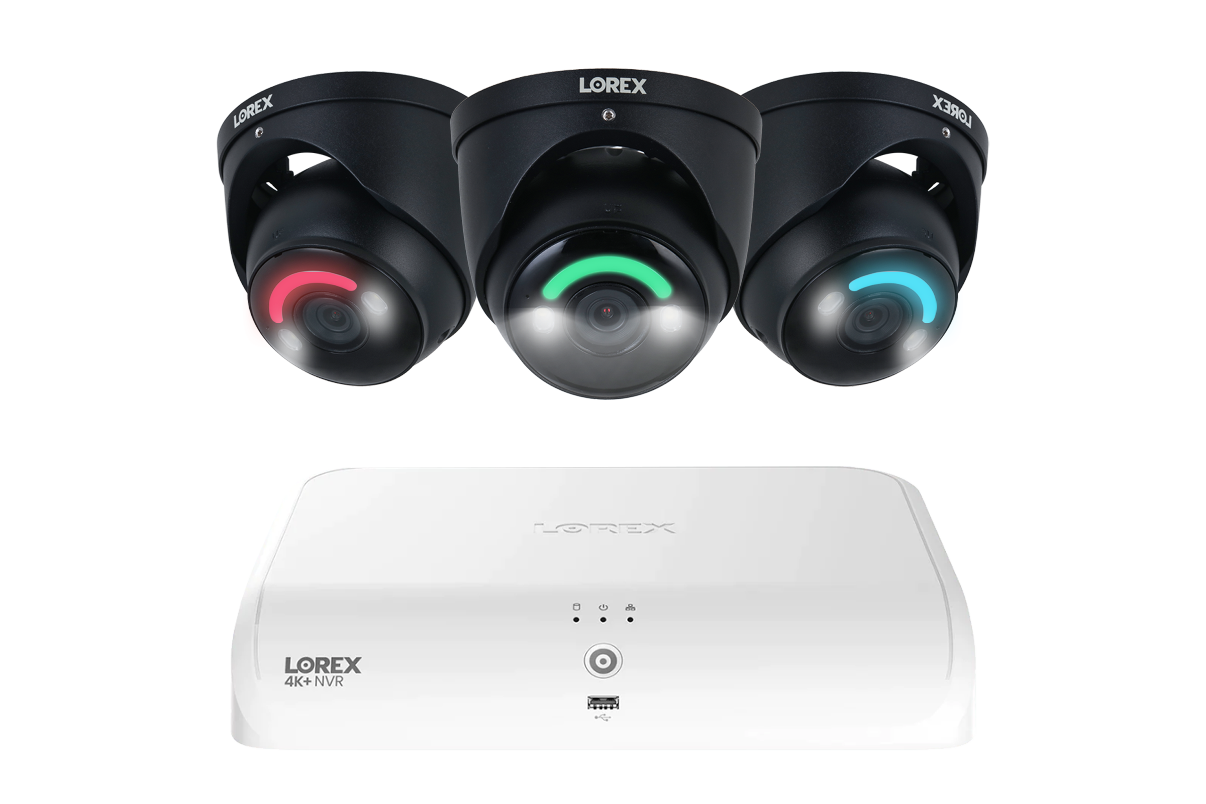 Lorex 4K 16 Camera Capable (8 Wired + 8 Fusion Wi-Fi ) 2TB Wired NVR S