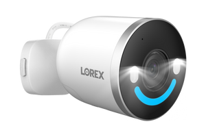 Lorex 4K Spotlight Indoor/Outdoor Wi-Fi 6 Security Camera with Smart Security Lighting (32GB)