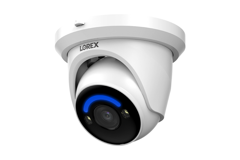 Lorex 4K Smart Security Lighting Dome PoE IP Wired Camera