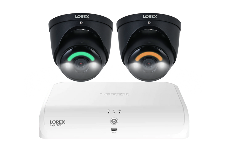 Lorex Fusion Series 4K+ 16 Channel (8 Wired + 8 Fusion Wi-Fi) 2TB Wired System with H16 Wired 4K IP Dome Cameras