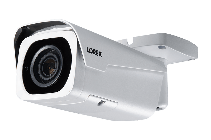 16-Channel NVR System with Four 4K (8MP) Nocturnal Varifocal Zoom IP Cameras and Four Audio Dome Cameras - Lorex Technology Inc.