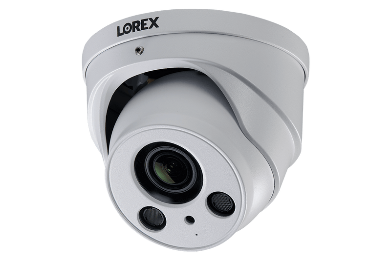 4K Nocturnal IP NVR System with Four 4K (8MP) Motorized Varifocal Zoom Lens Audio Dome Cameras - Lorex Technology Inc.