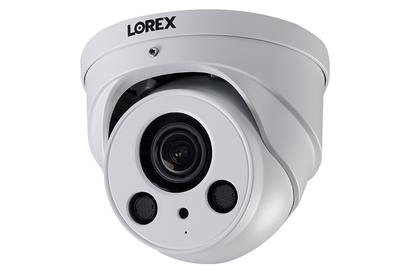 4K Nocturnal IP NVR System with Four 4K (8MP) Motorized Varifocal Zoom Lens Audio Dome Cameras - Lorex Technology Inc.