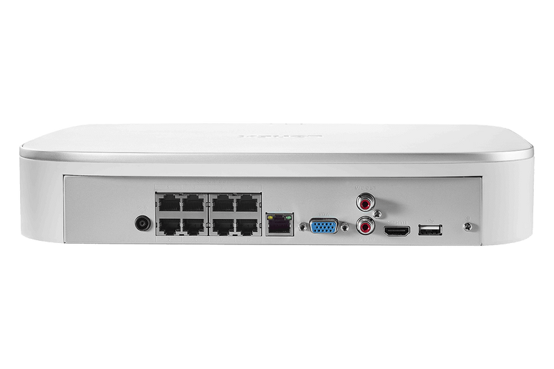 8-Channel 4K Fusion NVR System with 6 Smart 4K (8MP) IP Cameras - Lorex Technology Inc.