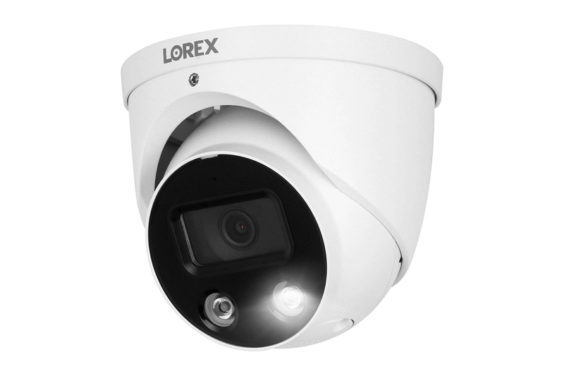 Lorex Fusion 4K 8-Channel 2TB Wired NVR System with 4 Dome Cameras + 2K Wi-Fi Video Doorbell and Smart Sensor Kit - Lorex Technology Inc.