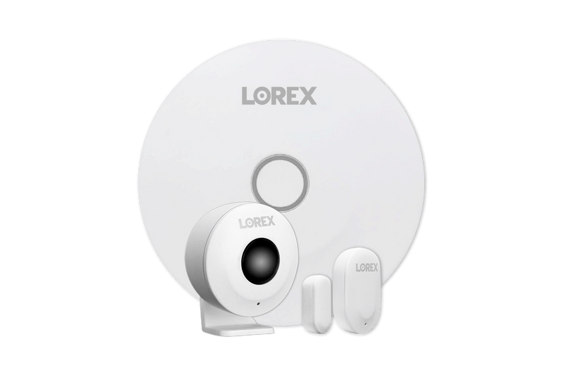 Lorex Fusion 4K 8-Channel 2TB Wired NVR System with 4 Dome Cameras + 2K Wi-Fi Video Doorbell and Smart Sensor Kit - Lorex Technology Inc.