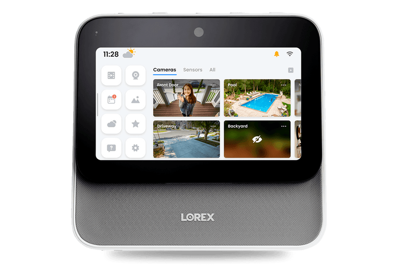 Lorex Smart Home Security Center with Two 1080p Outdoor and Two 2K Indoor Wi-Fi Security Cameras - Lorex Technology Inc.